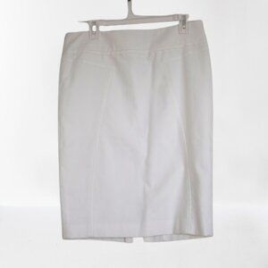 Club Monaco white cotton pencil skirt size 10